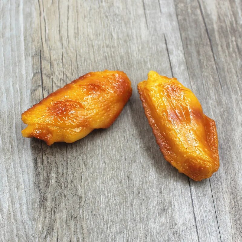 Simulirana hrana roštilj pileća krilca meso model hrana jela za igru prikaz uzoraka igračke u vrtiću rekviziti za fotografije