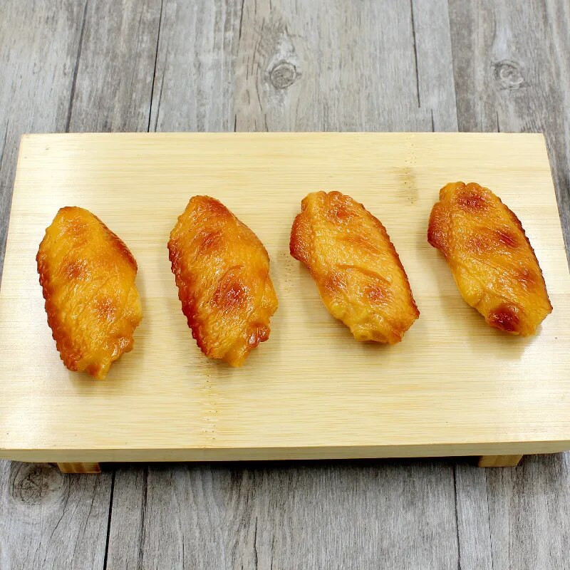 Simulirana hrana roštilj pileća krilca meso model hrana jela za igru prikaz uzoraka igračke u vrtiću rekviziti za fotografije