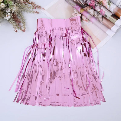 30 x 300 CM folijos kutais girliandos sruogelės Reklaminė ant sienos pakabinama pakraščio užuolaidos fono reklamjuostė, skirta vestuvių gimtadienio dekoravimui