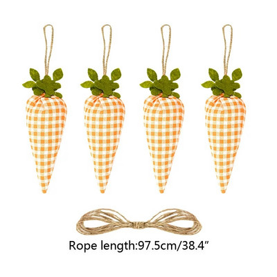 Kūrybingas Velykų dekoravimas Morkų vakarėlio sienų dekoravimas Morkų reklamjuostės Audinio durų rėmas Židinys Dekoratyvinis vidaus lauko dekoras