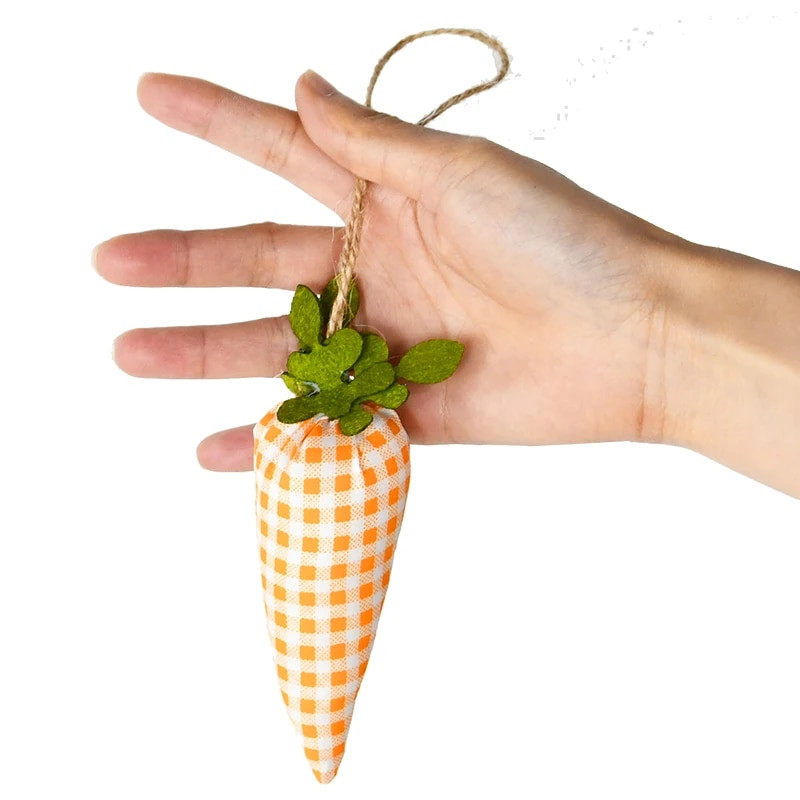 Kūrybingas Velykų dekoravimas Morkų vakarėlio sienų dekoravimas Morkų reklamjuostės Audinio durų rėmas Židinys Dekoratyvinis vidaus lauko dekoras