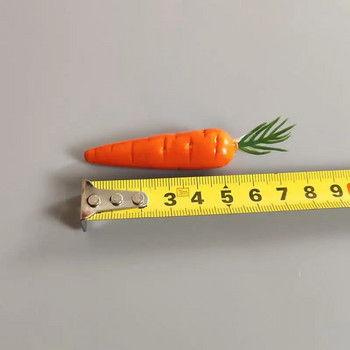 10 бр. Мини симулация на моркови Пяна от моркови Плодове и зеленчуци Великденска украса Подарък Начало Praty Decor