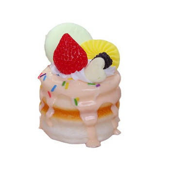 1PC Изкуствена торта Десерт Фалшива декорация на храна Фотография Професионална симулация на храна Модел на торта Декорация на чаена маса FCYY-042