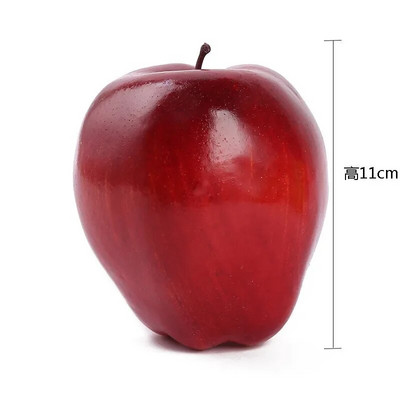 1 db műgyümölcs hamis alma lakberendezési szimuláció narancssárga görögdinnye dísz kézműves ételfotózási kellékek