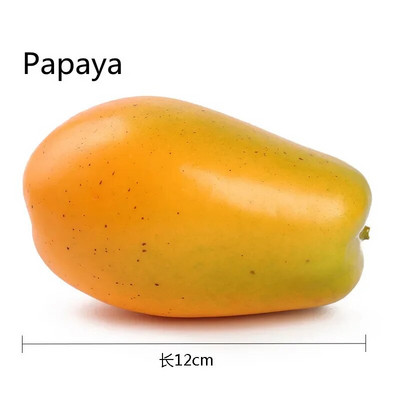 1 db műgyümölcs hamis alma lakberendezési szimuláció narancssárga görögdinnye dísz kézműves ételfotózási kellékek