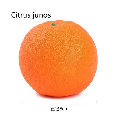 1 db műgyümölcs hamis alma lakberendezési szimuláció narancssárga görögdinnye dísz kézműves ételfotózási kellékek