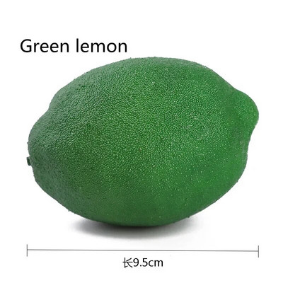 1 db műgyümölcs hamis alma lakberendezési szimuláció narancssárga görögdinnye dísz kézműves ételfotózási kellékek