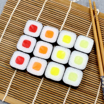 Προσομοίωση Salmon Onigiri Μοντέλο Φύκια Ρύζι Σούσι Τεχνητά ψεύτικα φαγητά Φωτογραφικά στηρίγματα Διακόσμηση Παιδικά παιχνίδια