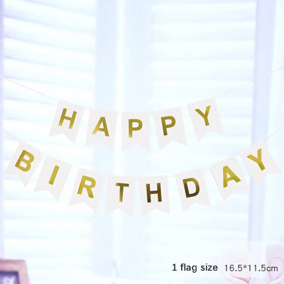 Boldog születésnapot zászló háttér zászló Születésnapi sármány zászló 18. születésnapi babaváró születésnapi parti dekorációs kellékek