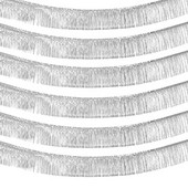 30 x 300 CM fooliumist narmad Garland metallist tinsel Streamers rippuvad bännerid paraadi hõljumiseks Sünnipäeva pulma jõulupeo sisustus