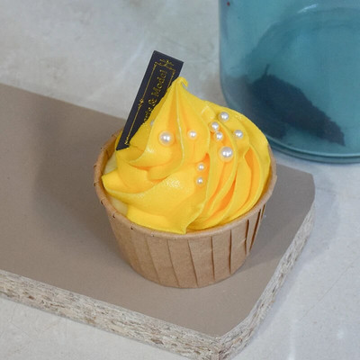 Lažna sladoledna torta Voćna torta Cupcake igračka, hrana za igru, potrepštine za vrtić, štapić za hladnjak, privjesak za ključeve