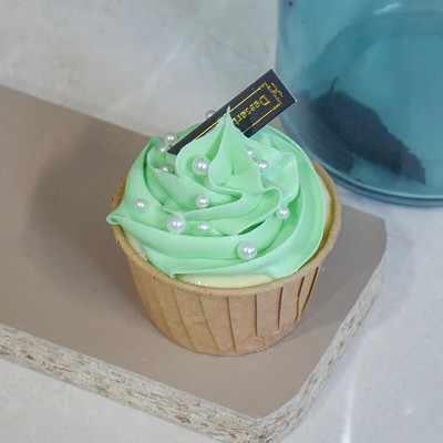 Lažna sladoledna torta Voćna torta Cupcake igračka, hrana za igru, potrepštine za vrtić, štapić za hladnjak, privjesak za ključeve