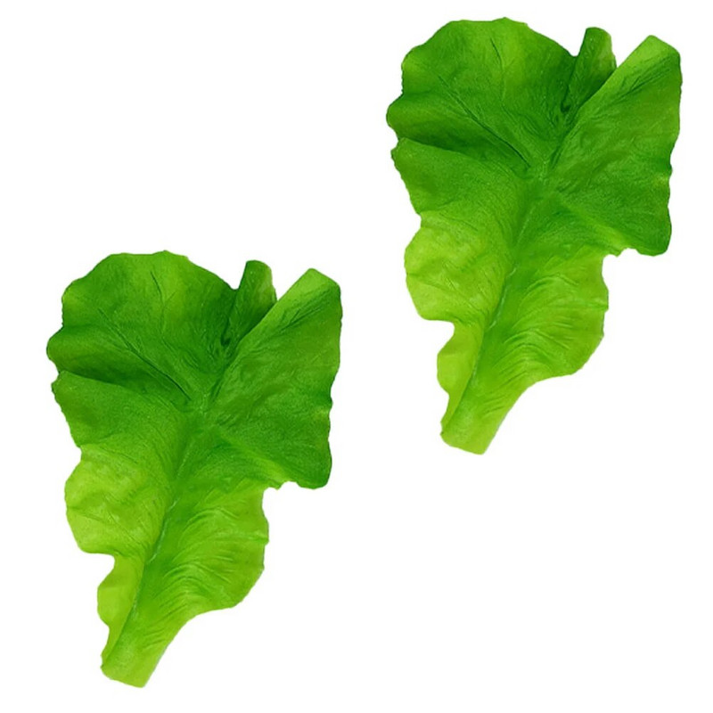 2 kom. Kineski kupus PVC Zelena salata Povrće Simulacija umjetne hrane Zeleno lišće