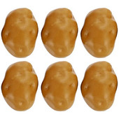 6 tk 9 cm simulatsioon kartulimudel kunstvahust köögiviljamudel Köök elutruud fotograafia rekvisiidid