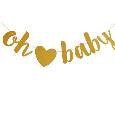 Консумативи за парти с разкриване на пола О, бебе, момче или момиче, банер, висящ декор на тавана, фон, розов, син пискюл, декорация за бебешки душ