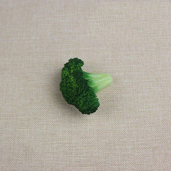 Изкуствени зеленчуци Карфиол Броколи Хранителен модел Малка проба Декоративни подпори Детски играчки домашен декор