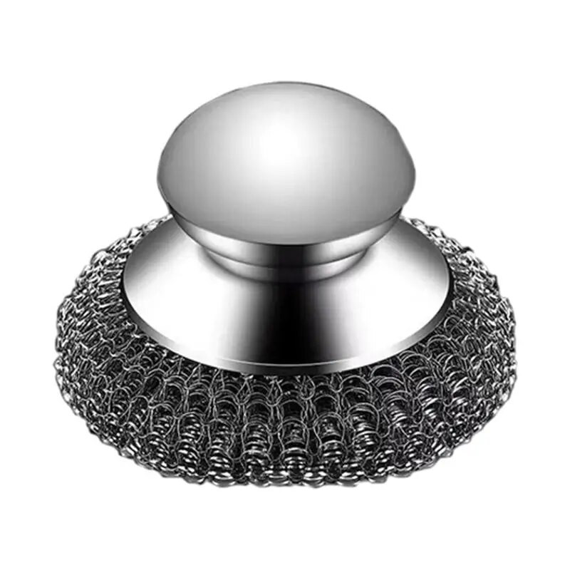 Terasest nõudepesumasin Mugav roostevabast terasest käepidemega köögihari hari pesuvedelik nõudehari seebipott riistad