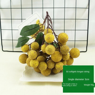 Umjetni limun Simulacija lažnog voća Mini pjena Voćni ornament Zanatski rekviziti za fotografije hrane Dekoracija doma Mango Banana Jabuka