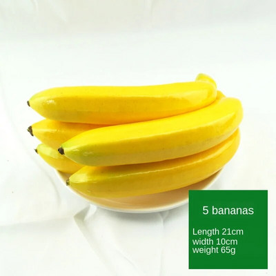 Umjetni limun Simulacija lažnog voća Mini pjena Voćni ornament Zanatski rekviziti za fotografije hrane Dekoracija doma Mango Banana Jabuka