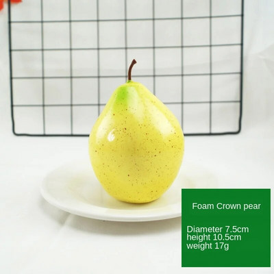 Umjetni limun Simulacija lažnog voća Mini pjena Voćni ornament Zanatski rekviziti za fotografije hrane Dekoracija doma Mango Banana Jabuka