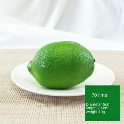 Umjetni limun Simulacija lažnog voća Mini pjena Voćni ornament Zanatski rekviziti za fotografije hrane Dekoracija doma Mango Banana Jabuka