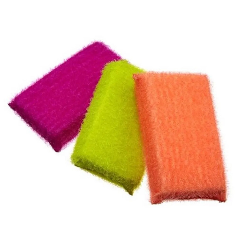 3tk Kahepoolne universaalne koduköök praktiline imav ja kriimustumatu vannitoa pehme puhastuskäsn Nõude puhastustööriist