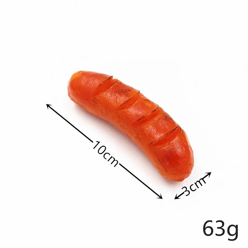 Imituojamas kepsnių dešrelių dešrainis dirbtinis maistas dešra vaikų darželis Dekoratyviniai žaislai maisto modelių fotografavimo rekvizitai