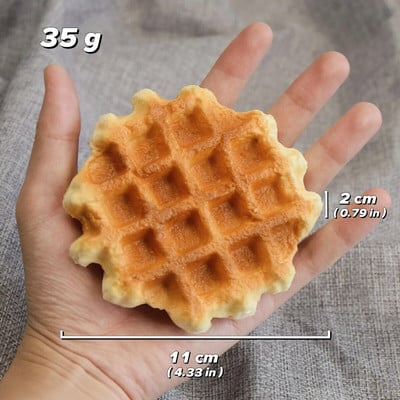 4,33 colio imitacinė apvali vaflinė duona, netikra europietiška sodos duona, maistiniai žaislai, modelio lango dekoras, fotografijos scenos atrama