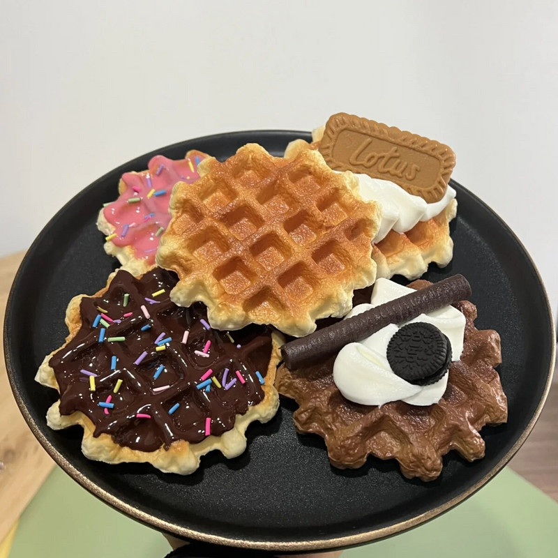 4,33 colio imitacinė apvali vaflinė duona, netikra europietiška sodos duona, maistiniai žaislai, modelio lango dekoras, fotografijos scenos atrama