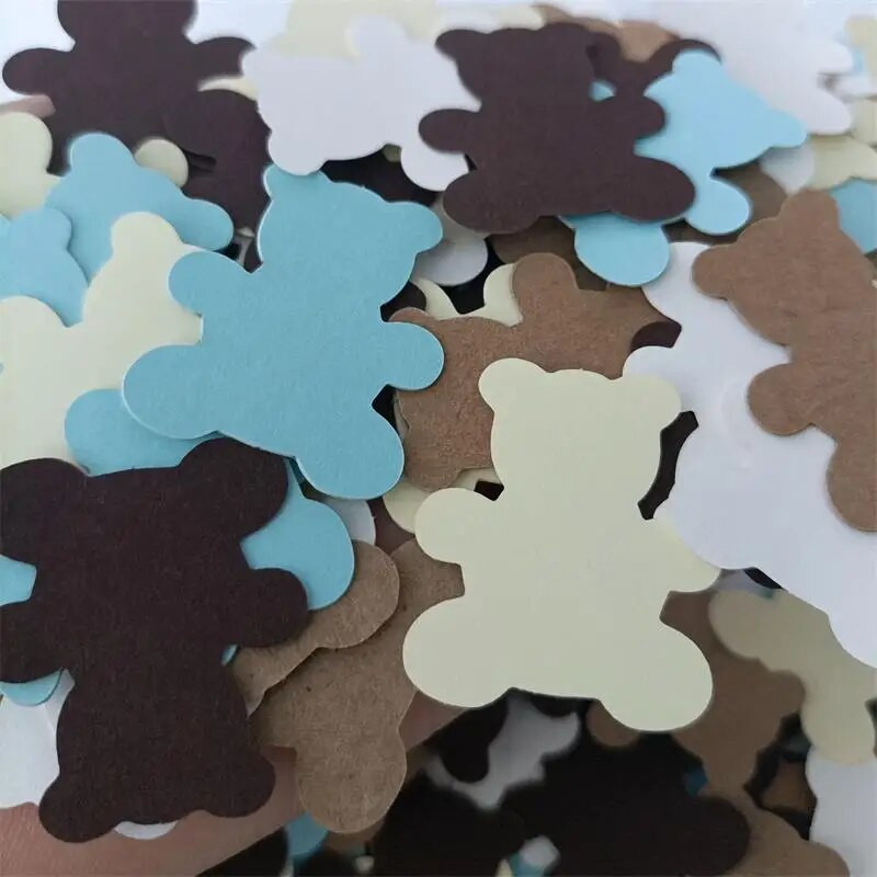 10g/balenie Párty Narodeninová párty Téma Medvedík Konfety Posypané konfetami Dezert Stolová doska DIY Stolové dekorácie