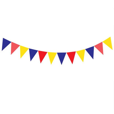 8M Khaki rudos kavos pilkos spalvos vimpeliai, reklamjuostės Vestuvių/Kalėdų/Gimtadienio vakarėlio vėliavėlės Pakabinamos girliandos dekoravimo reikmenys