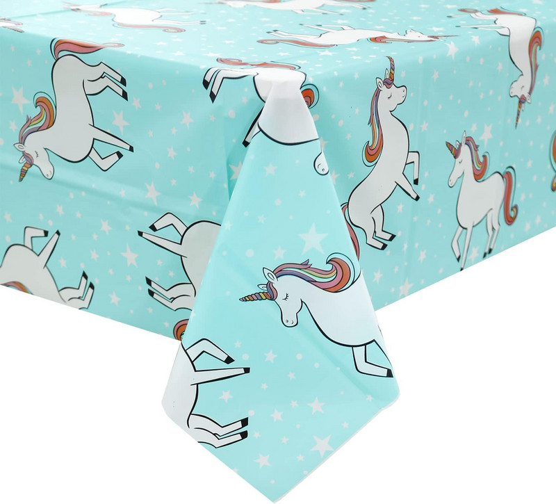 1Rusvos spalvos vaivorykštės vienaragio gimtadienio dekoracijų rinkinys Vienaragis su gimtadieniu reklamjuostė Popierinė vaikų mergaičių gimtadienio puošmena