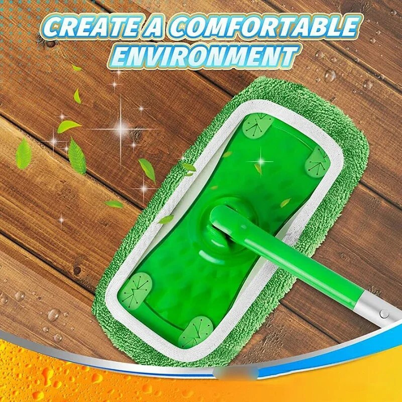 Prikladno za dasku za brisanje 25 X 11,5 CM Swiffer ravne krpe za čišćenje Doma Krpa od mikrovlakana Mop Jastučić za ribanje Dodaci za višekratnu upotrebu