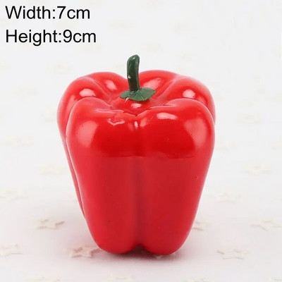 Mākslīgie augļi un dārzeņi Mājas dekorēšana Viltus apelsīns persiks ābols bumbieris vīnoga citrons persiks ornaments pārtikas fotografēšanas rekvizīti