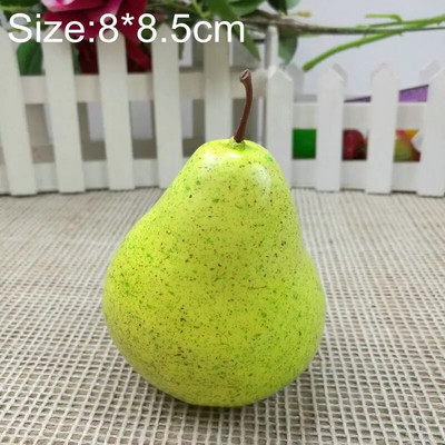 Mākslīgie augļi un dārzeņi Mājas dekorēšana Viltus apelsīns persiks ābols bumbieris vīnoga citrons persiks ornaments pārtikas fotografēšanas rekvizīti