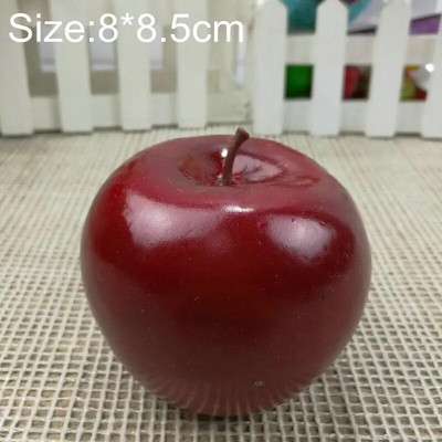 Mākslīgie augļi un dārzeņi Mājas dekorēšana Viltus apelsīns persiks ābols bumbieris vīnoga citrons persiks ornaments pārtikas fotografēšanas rekvizīti