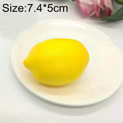 Mākslīgie augļi un dārzeņi Mājas dekorēšana Viltus apelsīns persiks ābols bumbieris vīnoga citrons persiks ornaments pārtikas fotografēšanas rekvizīti