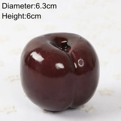 Mākslīgie augļi un dārzeņi Mājas dekorēšana Viltus apelsīns persiks ābols bumbieris vīnoga citrons persiks ornaments pārtikas fotografēšanas rekvizīti