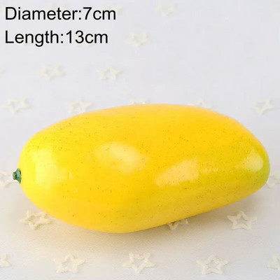 Mākslīgie augļi un dārzeņi Mājas dekorēšana Viltus apelsīns persiks ābols bumbieris vīnoga citrons persiks ornaments pārtikas fotografēšanas rekvizīti