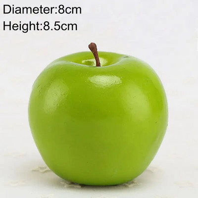 Mākslīgie augļi un dārzeņi Mājas dekorēšana Viltus apelsīns persiks ābols bumbieris vīnoga citrons persiks ornaments pārtikas fotografēšanas rekvizīti