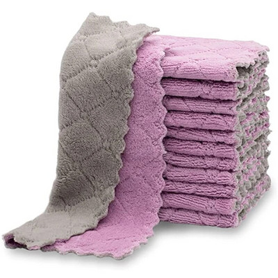 Köögi mikrokiust rätikud Kahepoolne imav puhastuslapp Mittenakkuv õlinõude kaltsud Küürimislapp Kodupuhastuslapid Lapid