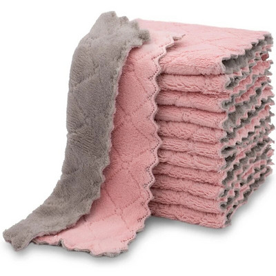 Köögi mikrokiust rätikud Kahepoolne imav puhastuslapp Mittenakkuv õlinõude kaltsud Küürimislapp Kodupuhastuslapid Lapid