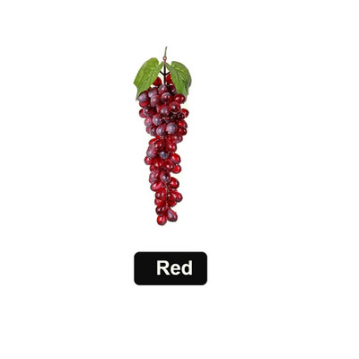 18/24/36/60/85 Glave Umjetno grožđe Lažno grožđe Guma Realne grozdove Umjetno voće za kućnu kuhinju Party