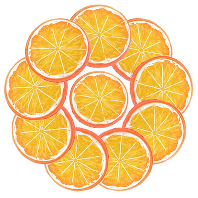 10 vnt dirbtinių vaisių modeliavimo citrinos griežinėliai kalėdinių vaisių papuošalų virtuvės vestuvių netikros citrinos dekoravimo reikmenys