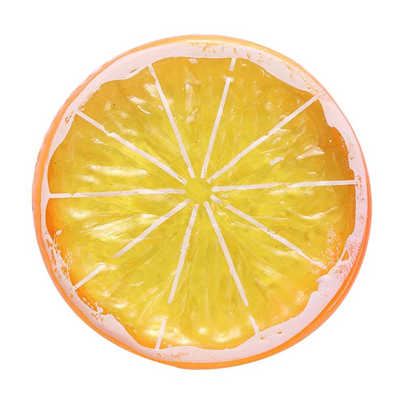 10 vnt dirbtinių vaisių modeliavimo citrinos griežinėliai kalėdinių vaisių papuošalų virtuvės vestuvių netikros citrinos dekoravimo reikmenys