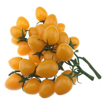 19cm Τεχνητές Ντομάτες Ψεύτικα Φρούτα Λαχανικά Ρεαλιστική PU Για Στολίδι Κουζίνας Διακόσμηση σπιτιού γάμου