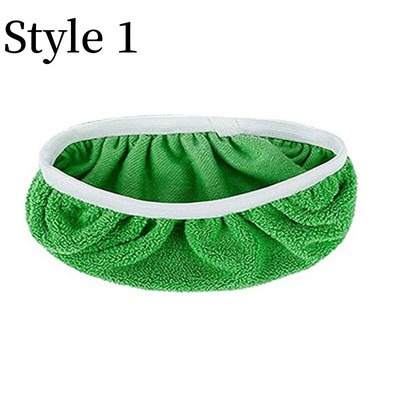 2/1 KOM Podebljana elastična traka, ravna krpa za brisanje koraljnog flisa/mikrovlakana/šenila, zamjenska jastučić za čišćenje za Swiffer krpu za čišćenje