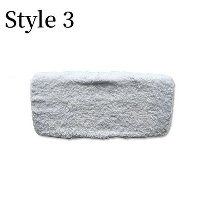 2/1 KOM Podebljana elastična traka, ravna krpa za brisanje koraljnog flisa/mikrovlakana/šenila, zamjenska jastučić za čišćenje za Swiffer krpu za čišćenje