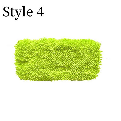 2/1 KOM Podebljana elastična traka, ravna krpa za brisanje koraljnog flisa/mikrovlakana/šenila, zamjenska jastučić za čišćenje za Swiffer krpu za čišćenje