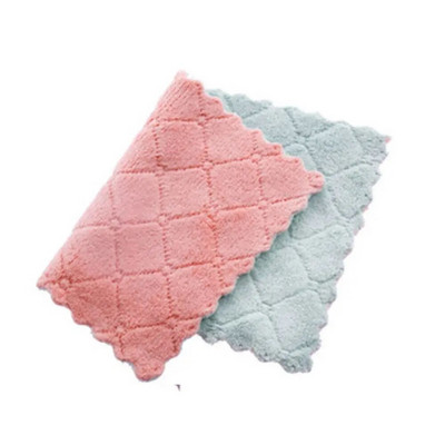 Kuhinjske krpe za brisanje protiv masnoće Učinkovita super upijajuća krpa za čišćenje od mikrovlakana Kućno pranje posuđa Kuhinjski ručnik za čišćenje